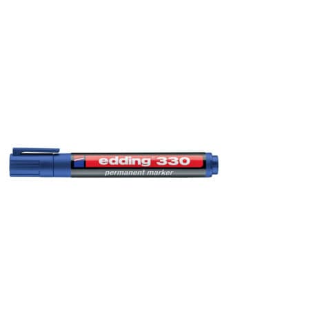 edding-marcatore-permanente-330-punta-scalpello-1-5-mm-blu-e-330-003