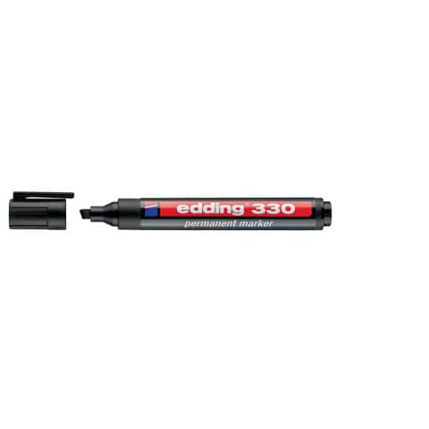 edding-marcatore-permanente-330-punta-scalpello-1-5-mm-nero-e-330-001