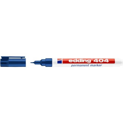 edding-marcatore-permanente-404-punta-conica-0-75-mm-blu-4-404003