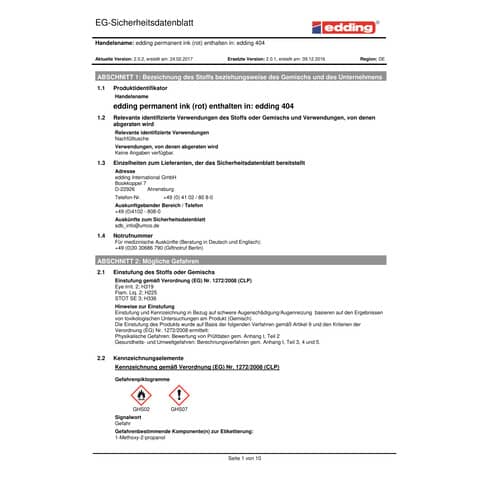 edding-marcatore-permanente-404-punta-conica-0-75-mm-rosso-4-404002