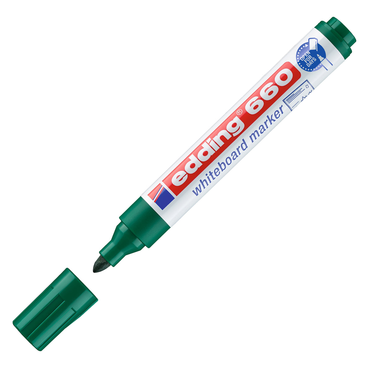 edding-marcatore-verde-lavagne-bianche-660-tratto-1-5-3-00mm