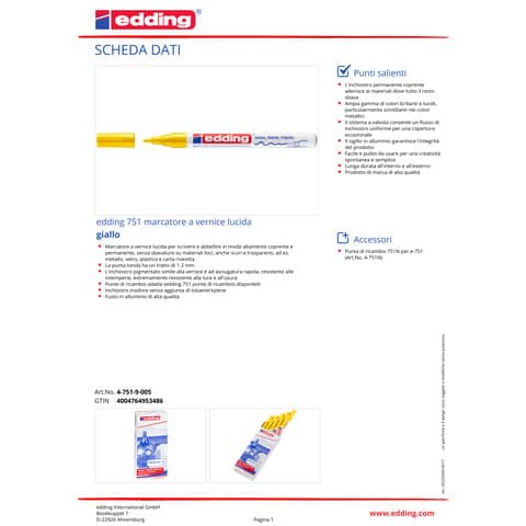 edding-marcatore-vernice-751-punta-conica-1-2-mm-giallo-4-751005