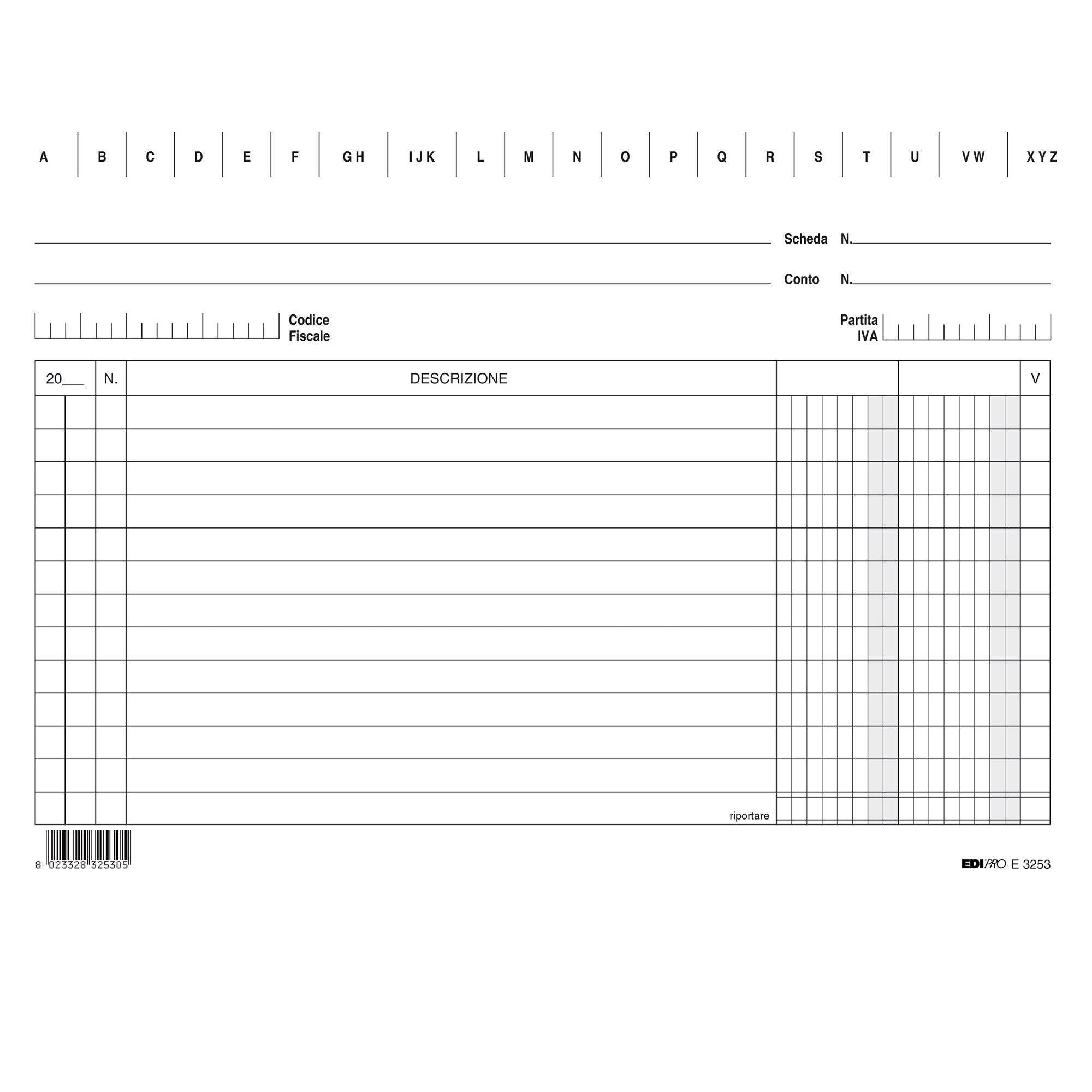 edipro-100-schede-2-colonne-orizzontale-15x21cm-e3253