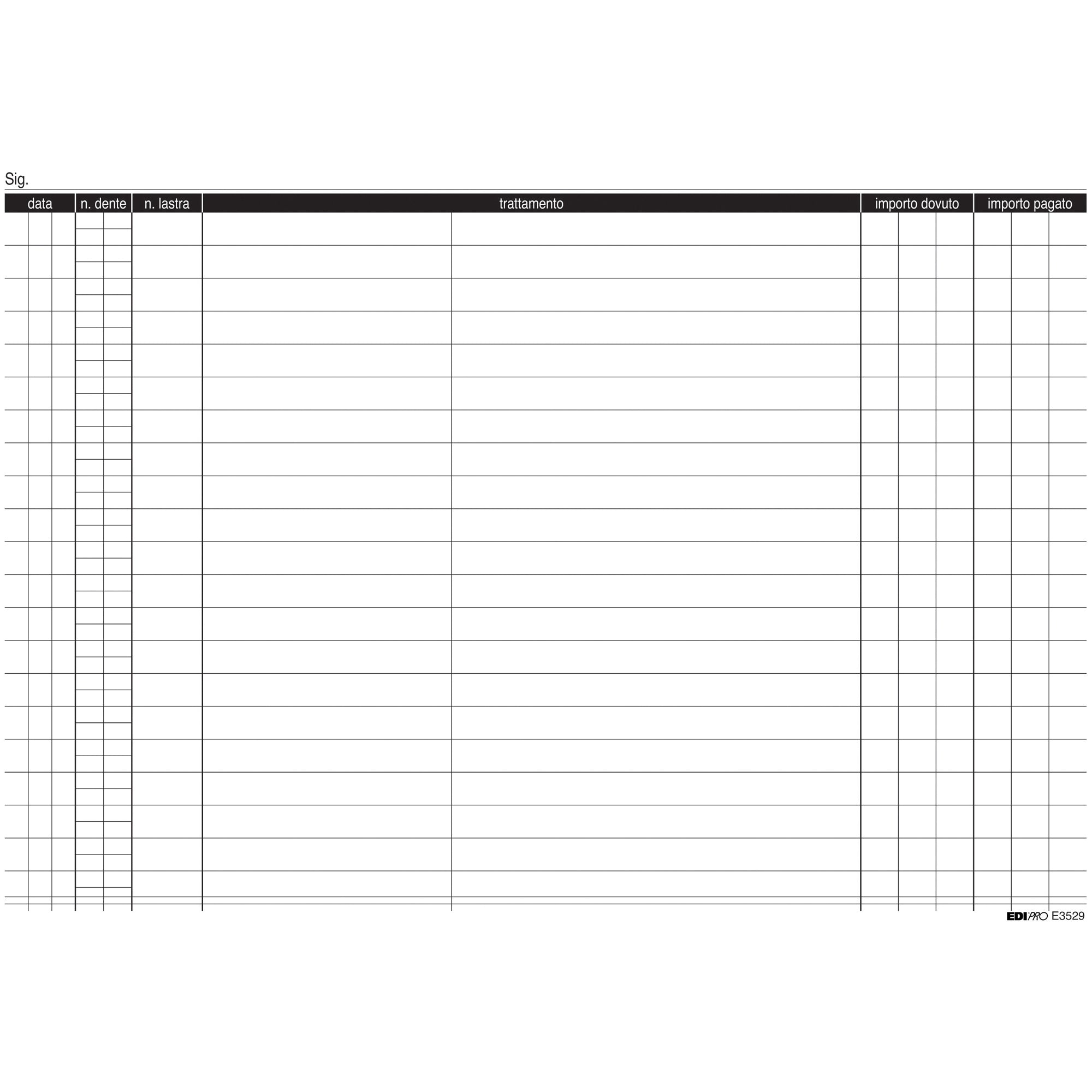 edipro-100-schede-dentisti-17x24cm-verde-e3529