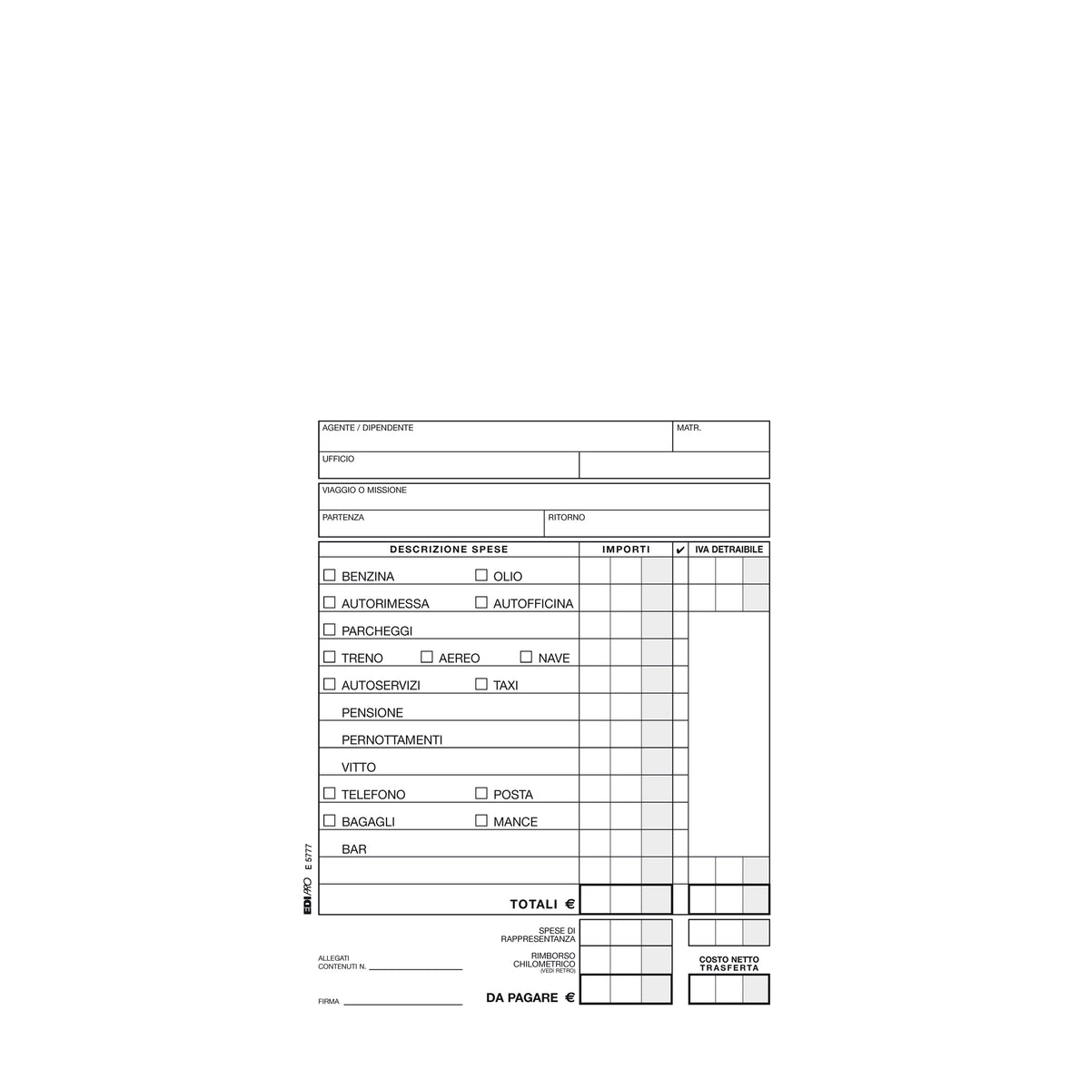 edipro-blocco-25-buste-nota-spese-28x15cm-e5777