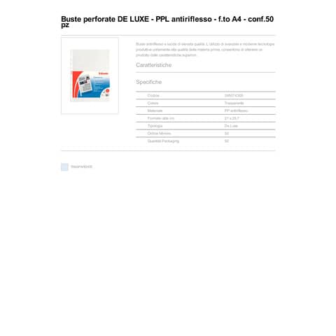 esselte-buste-perforazione-universale-goffrate-deluxe-21x29-7-cm-trasparente-antiriflesso-conf-50-395074300