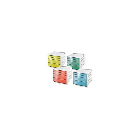 esselte-cassettiera-4-cassetti-colourbreeze-grigio-verde-626285