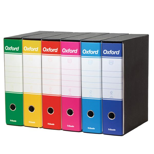 esselte-conf-6-registratori-oxford-g85-color-mix-v2-dorso-8-cm-f-to-protocollo