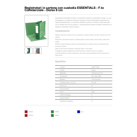 esselte-registratore-commerciale-essentials-g73-23x30-cm-dorso-8-cm-verde-390773180