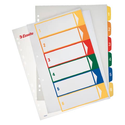 esselte-rubrica-ppl-extra-numerica-1-6-indice-stampabile-pc-a4-maxi-100212