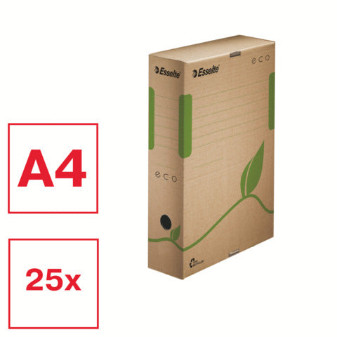 esselte-scatola-archivio-ecobox-dorso-8-cm-avana-verde-8x23-3x32-7-cm-623916