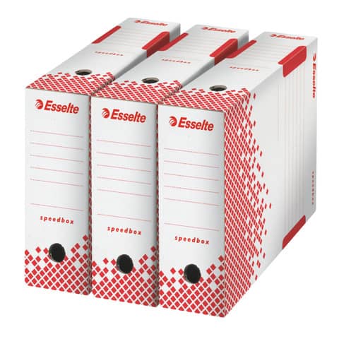 esselte-scatola-archivio-speedbox-dorso-10-cm-bianco-rosso-10x25x35-cm-623908
