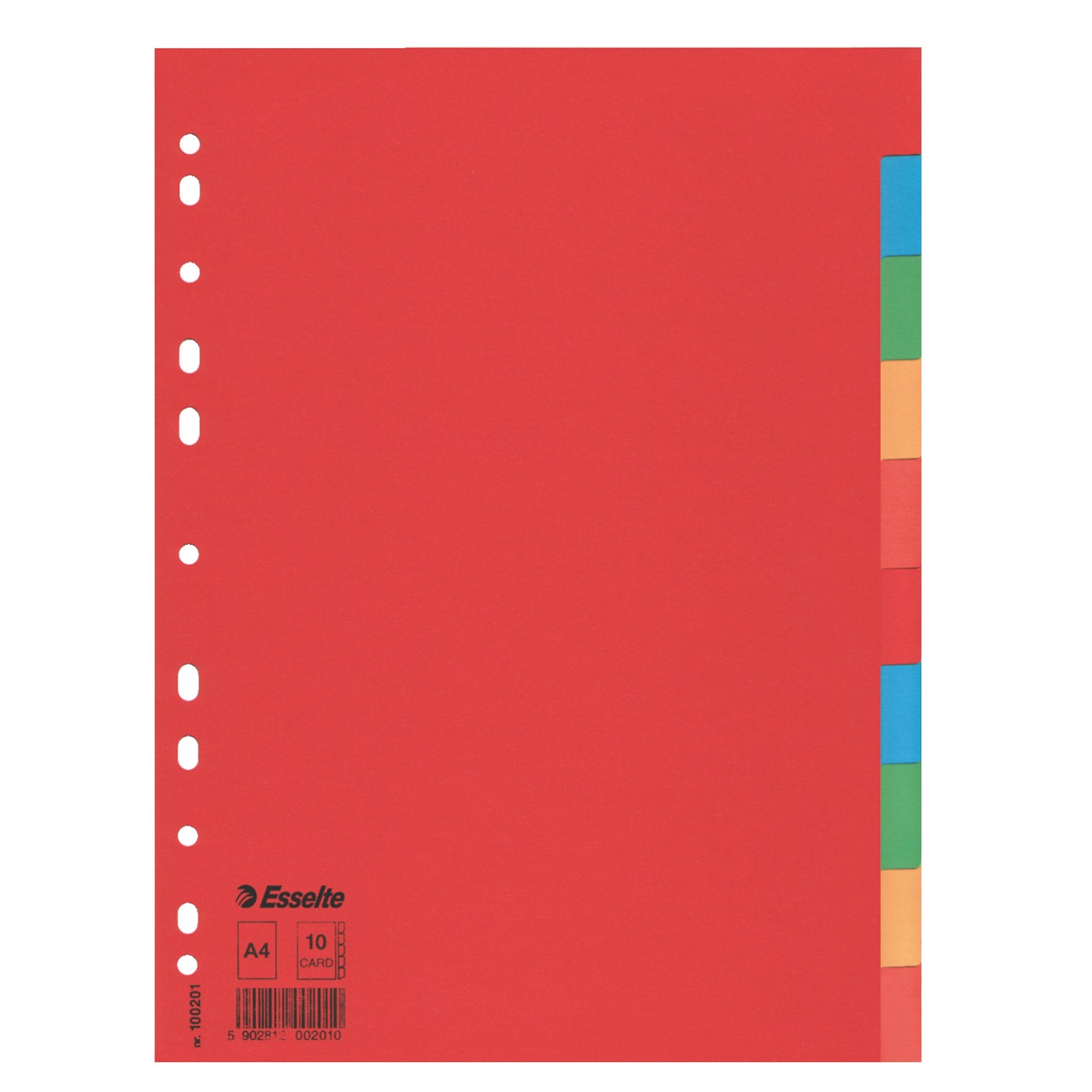 esselte-separatore-economy-cartoncino-160gr-colorato-10-tasti-a4