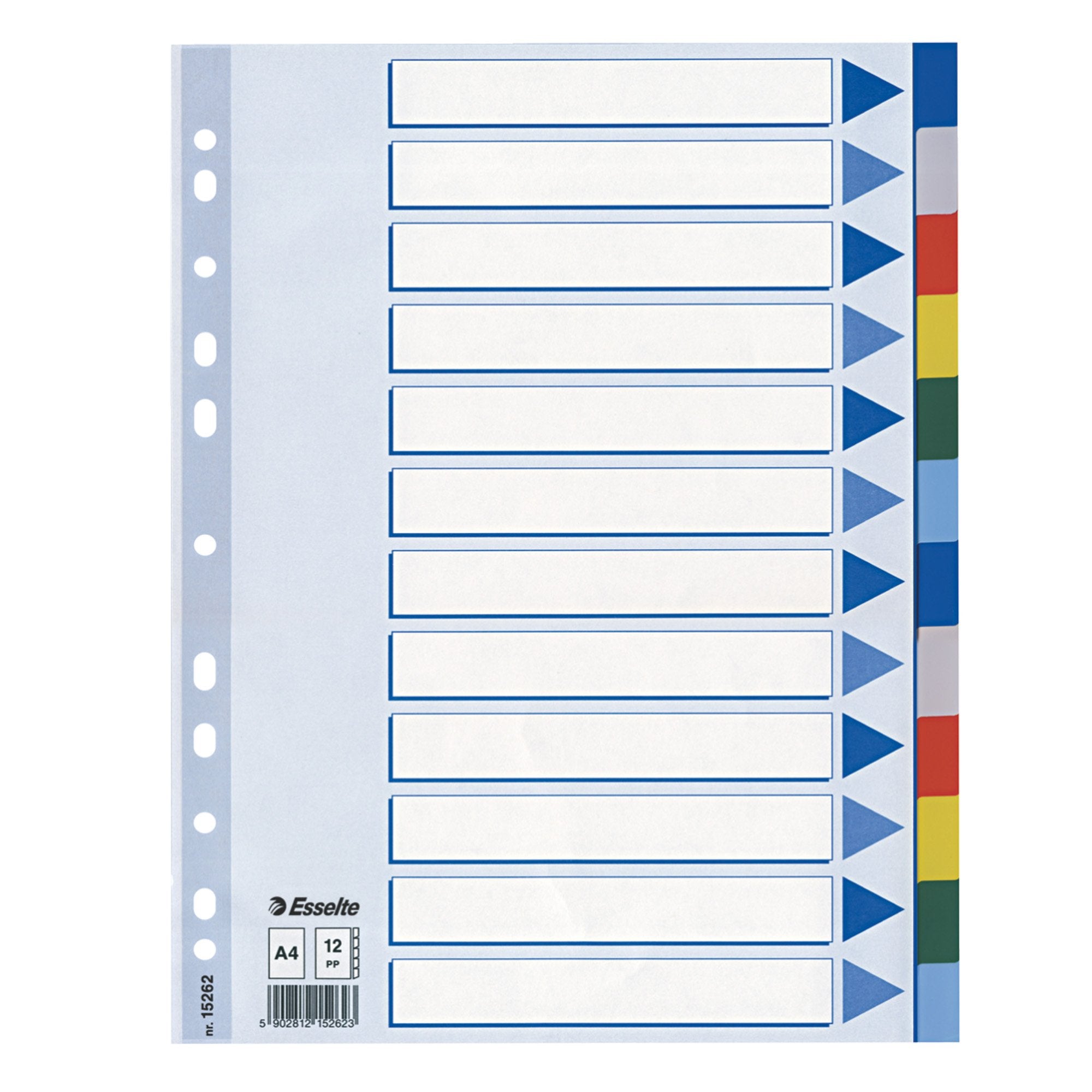 esselte-separatore-neutro-ppl-12-tasti-colorati-f-to-a4