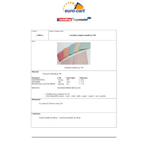 euro-cart-cartelline-semplici-cartoncino-manilla-25x35-cm-gr-190-grigio-conf-100-pezzi-cm01gr
