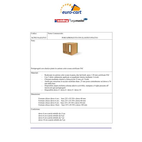 euro-cart-portaprogetti-elastico-piatto-eco-elite-fsc-dorso-8-cm-avana-xcpeco08elpav