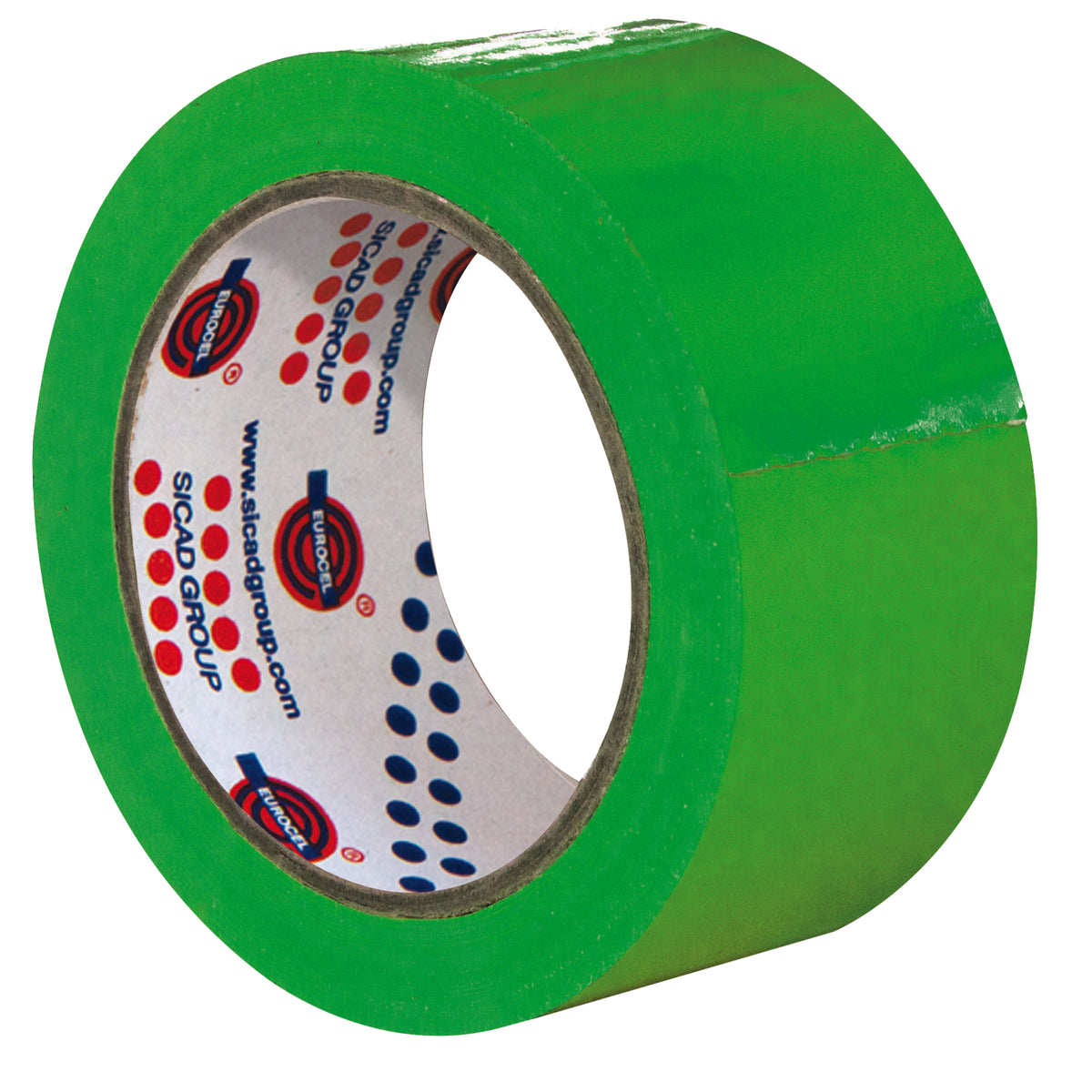 eurocel-nastro-adesivo-50mm-x-66m-verde-pvc-350