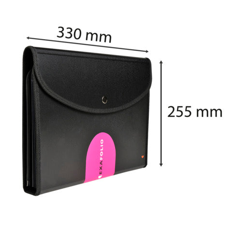 exacompta-cartella-conferenze-nero-exafolio-6-scomparti-55834e