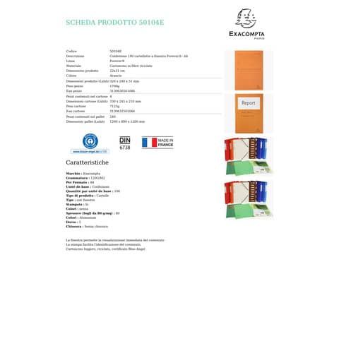 exacompta-cartelline-finestra-forever-a4-cartoncino-120-g-mq-arancio-conf-100-50104e