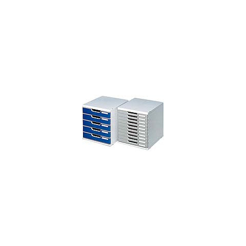 exacompta-cassettiera-modulo-classic-5-cassetti-28-8x35x32-cm-grigio-blu-301003d