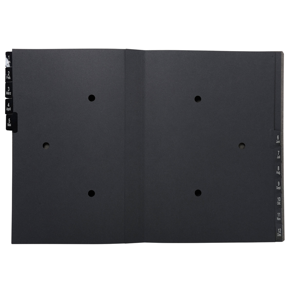 exacompta-classificatore-numerico-1-12-ordonator-a4-nero-25x33cm