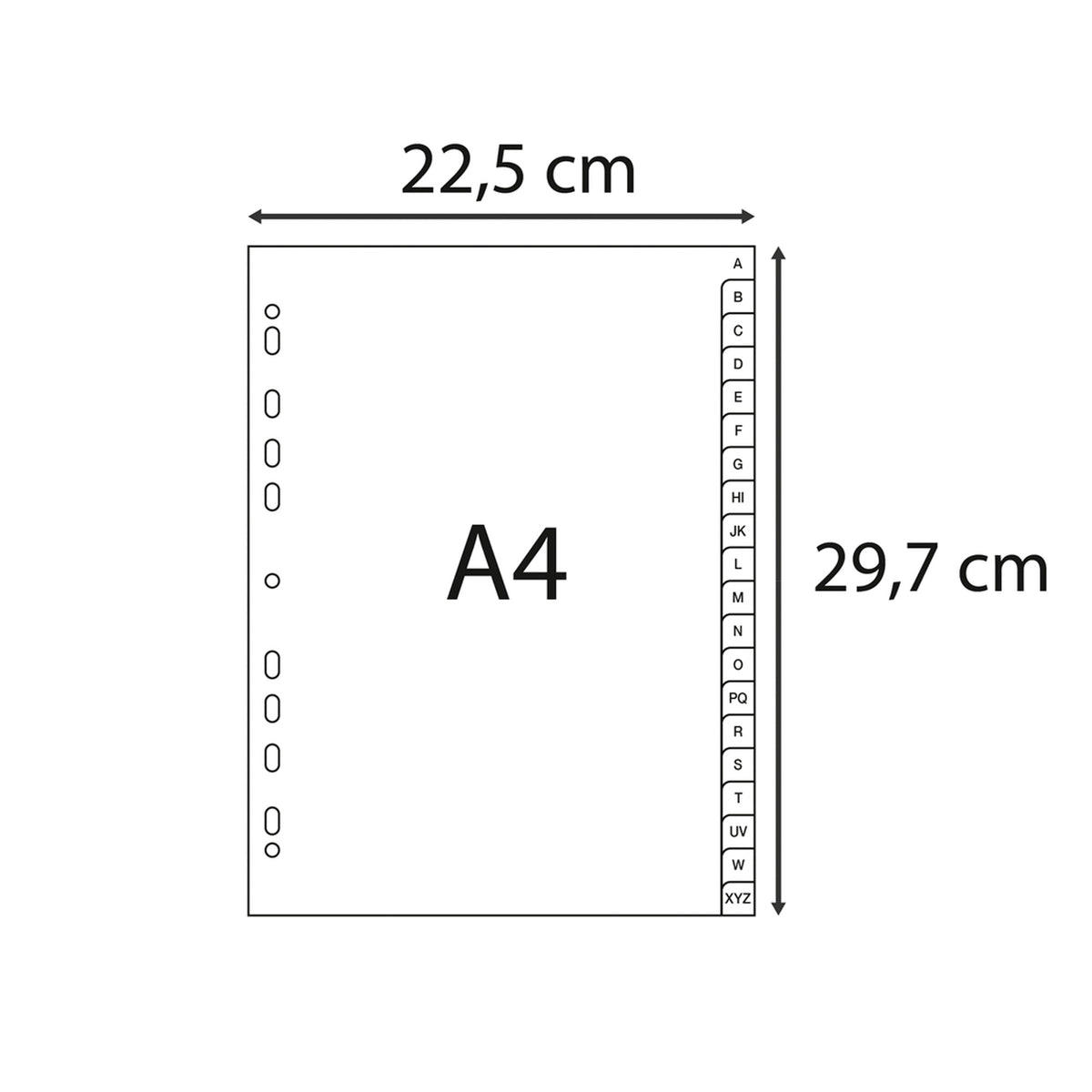 exacompta-intercalare-alfabetico-pp-riciclato-a-z-grigio-a4