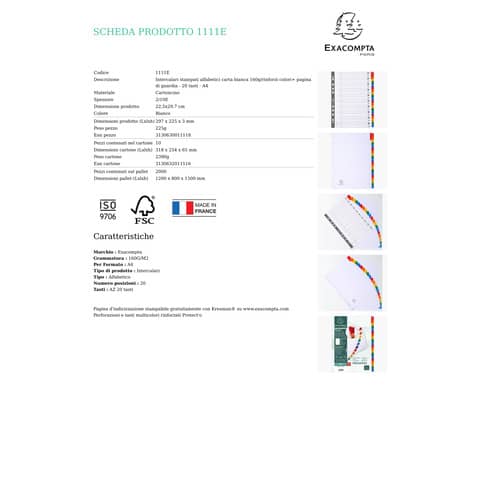 exacompta-intercalari-stampati-digitale-protecto-cartoncino-a4-160g-mq-20-tasti-az-1111e