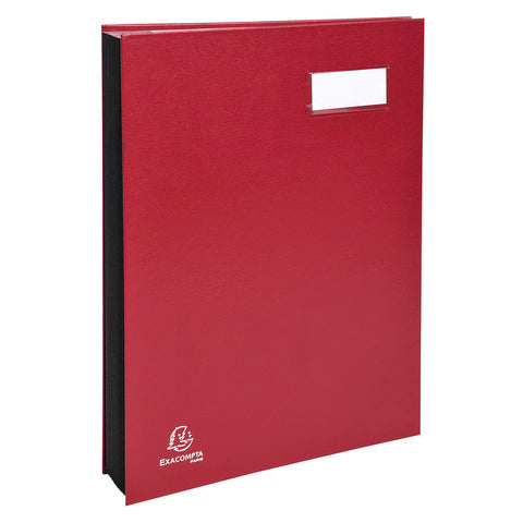 exacompta-libro-firma-18-scomparti-bordeaux-24184e