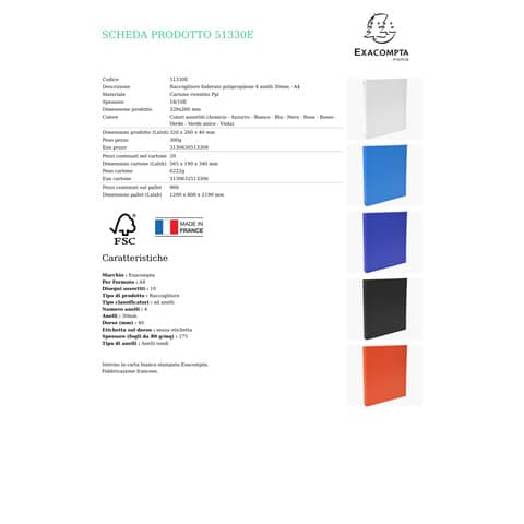 exacompta-raccoglitore-anelli-4-anelli-diametro-30-mm-cartone-rivestito-ppl-a4-10-colori-assortiti-51330e