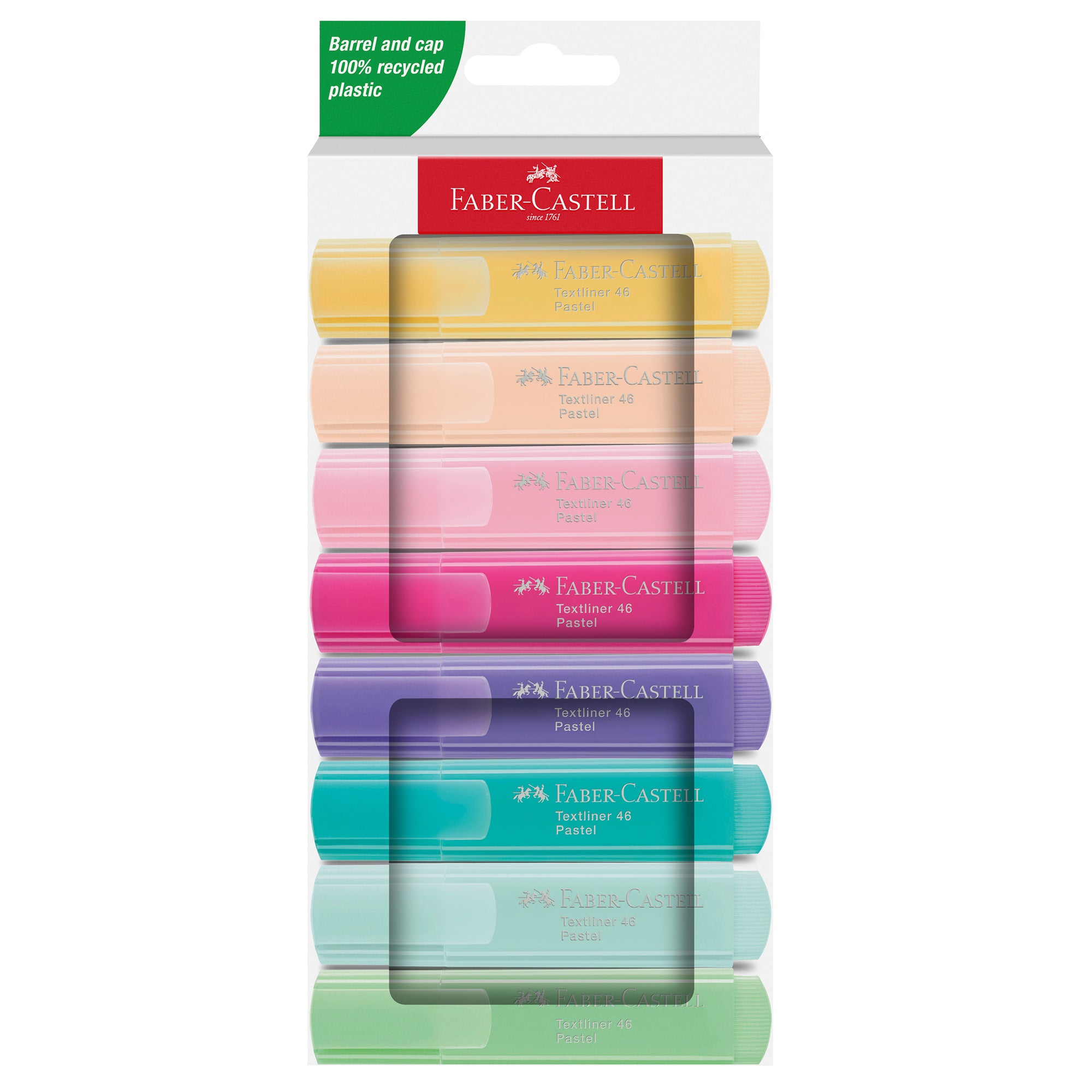 faber-castell-astuccio-8-evidenziatori-textliner-46-colori-assortiti-pastel-faber-castell