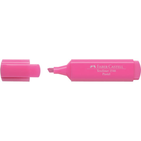 faber-castell-evidenziatore-textliner-1546-conf-10-pz-colore-pastel-rosa-154654