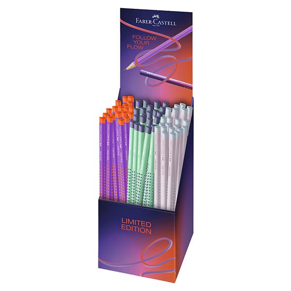 faber-castell-expo-72pz-matite-grafite-grip-follow-your-flow-b-fusto-colori-assortiti-faber-ca