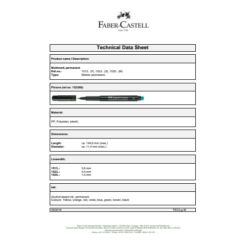 faber-castell-marcatore-permanente-multimark-nero-f-0-6-mm-151399