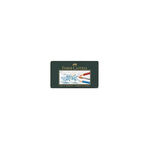faber-castell-matite-acquerellabili-faber-castell-albrecht-drer-colori-assortiti-conf-12-pezzi-117512