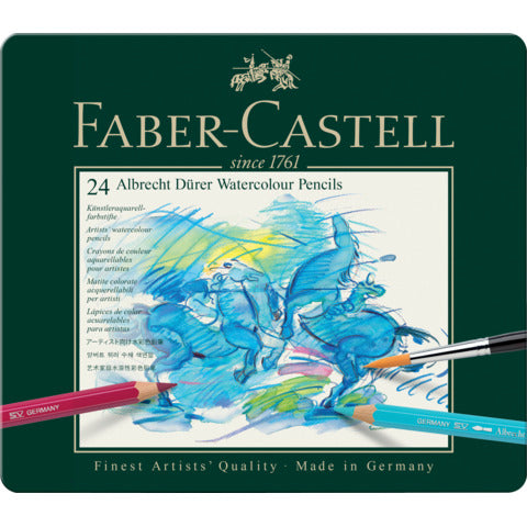 faber-castell-matite-acquerellabili-faber-castell-albrecht-drer-colori-assortiti-conf-24-pezzi-117524