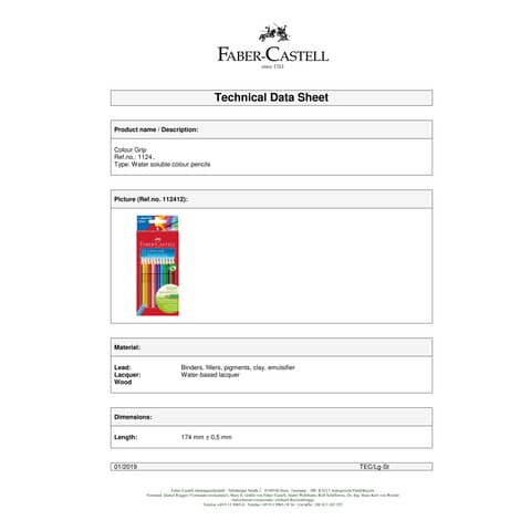 faber-castell-matite-colorate-colour-grip-assortiti-astuccio-metallo-36-112435