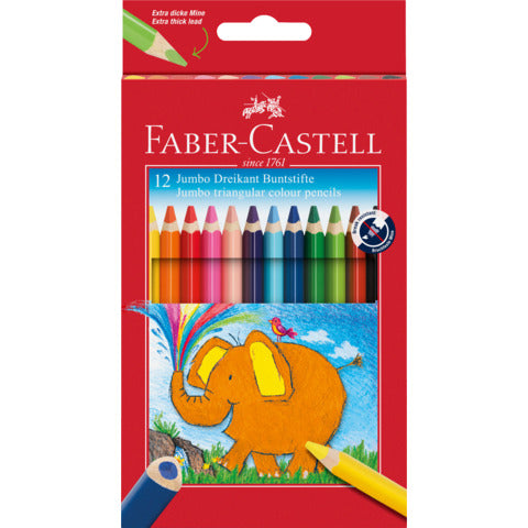 faber-castell-matite-colorate-jumbo-faber-castell-forma-triangolare-colori-assortiti-conf-12-pezzi-116501