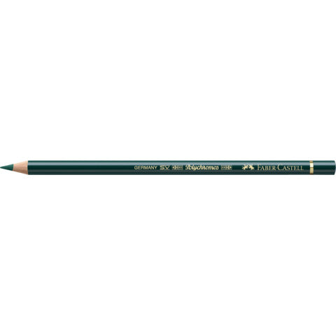 faber-castell-matite-colorate-permanenti-faber-castell-polychromos-mina-3-8-mm-conf-6-pezzi-verde-abete-110267