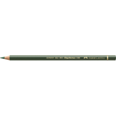 faber-castell-matite-colorate-permanenti-faber-castell-polychromos-mina-3-8-mm-conf-6-pezzi-verde-cromo-ossido-opaco-110174