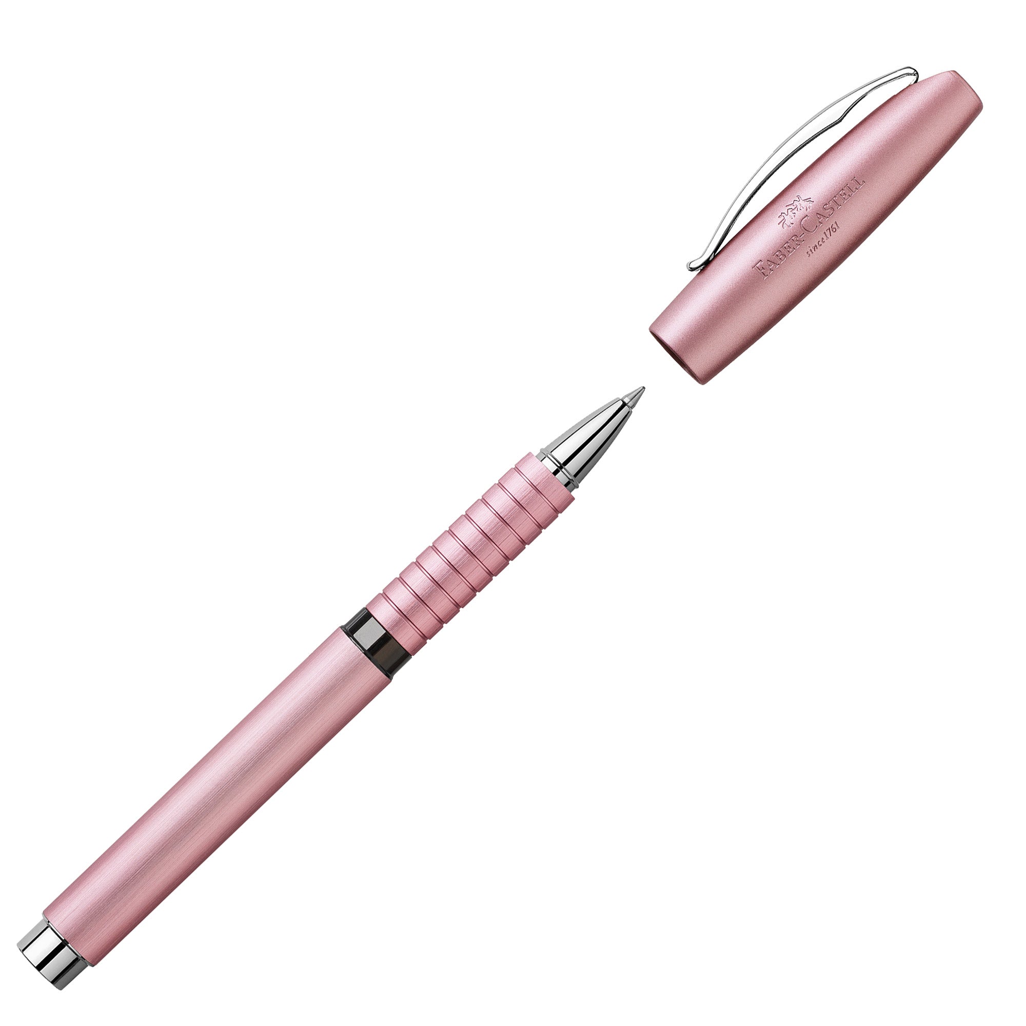 faber-castell-penna-roller-essentio-fusto-rose