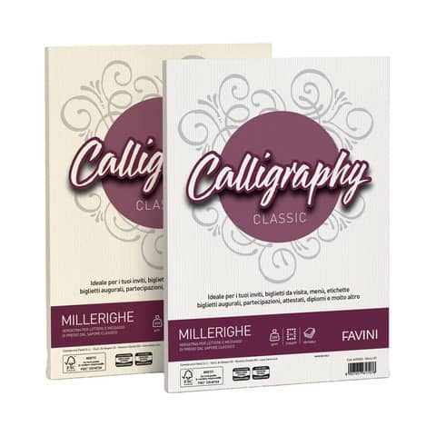 favini-carta-pergamena-calligraphy-millerighe-liscia-fondo-rigato-100-g-mq-a4-avorio-02-50-fogli-a69q224
