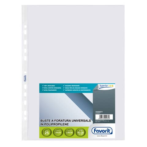 favorit-buste-trasp-foratura-universale-liscia-superior-25x35-cm-conf-25-100460071