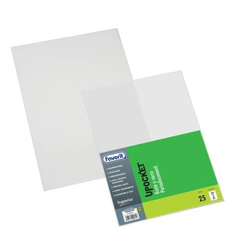 favorit-buste-trasparenti-sacco-upocket-liscia-superior-21x31-cm-conf-25-100460100