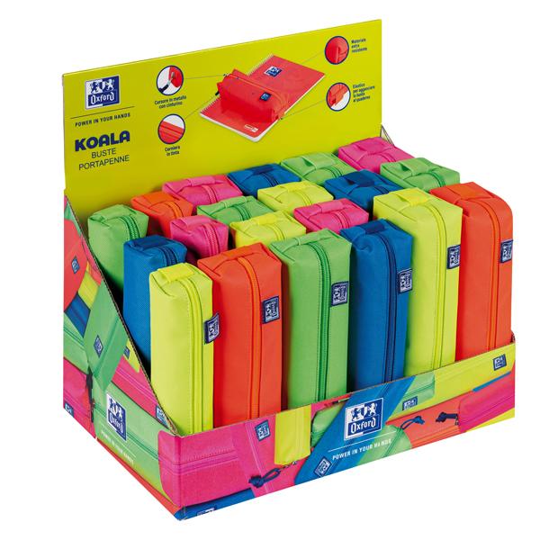 favorit-bustina-portapenne-koala-neon-colori-formati-assortiti
