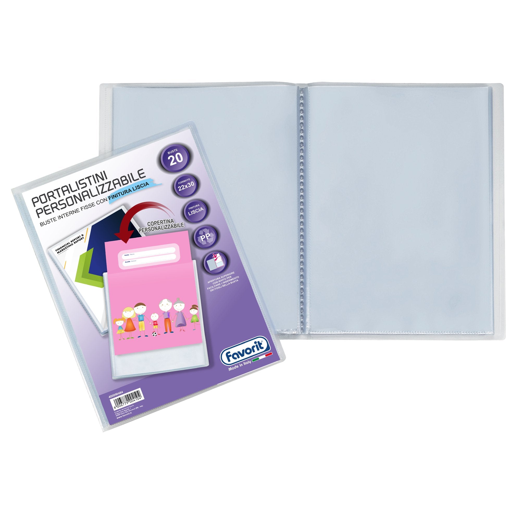favorit-portalistini-22x30-20-personalizzabile-liscio-premium