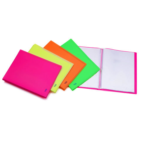 favorit-portalistini-neon-assortiti-ppl-formato-22x30-cm-50-buste-interne-fisse-400083554
