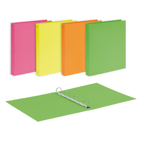 favorit-raccoglitore-22x30-cm-4-anelli-tondi-diametro-30-mm-conf-10-pz-colori-assortiti-linea-neon-400198082