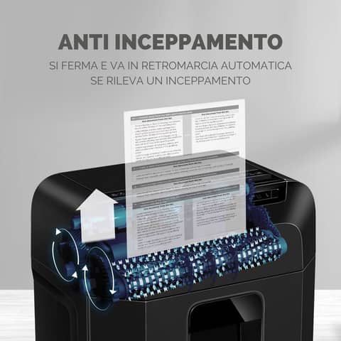 fellowes-distruggidocumenti-automatico-automax-80m-p-4-17-l-taglio-microframmenti-4x12-mm-nero-