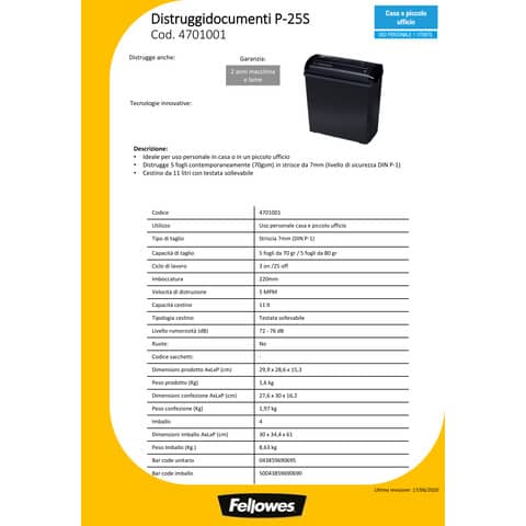 fellowes-distruggidocumenti-uso-personale-powershred-p-25s-p-1-taglio-striscia-7-mm-4701001