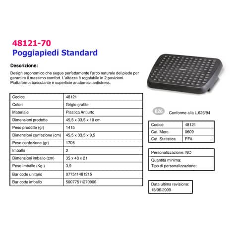 fellowes-poggiapiedi-standard